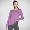 Naiset SKECHERS Vaatteet | Go Dri Swift Long Sleeve Crew