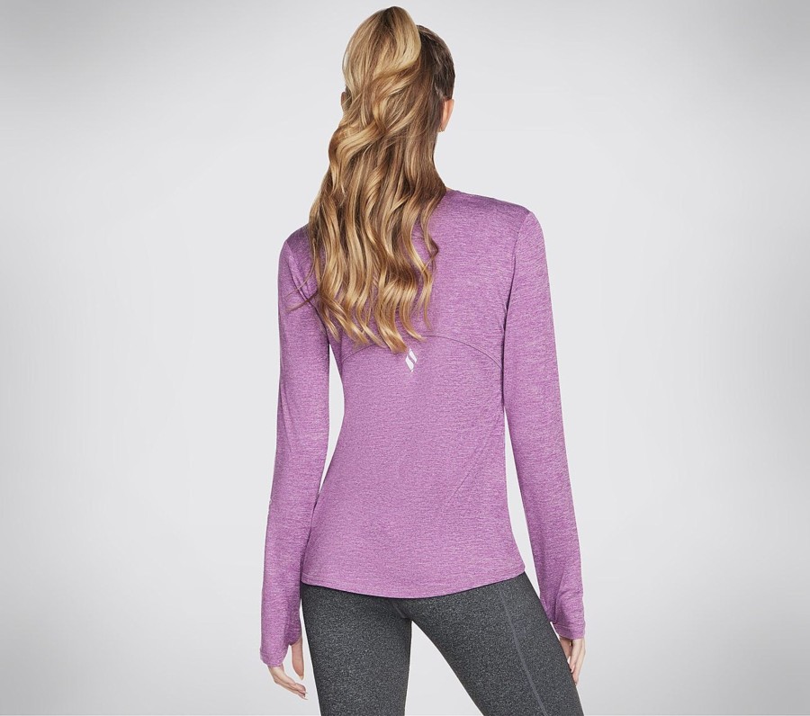 Naiset SKECHERS Vaatteet | Go Dri Swift Long Sleeve Crew