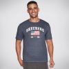 Miehet SKECHERS Vaatteet | Flag Heritage T-Shirt