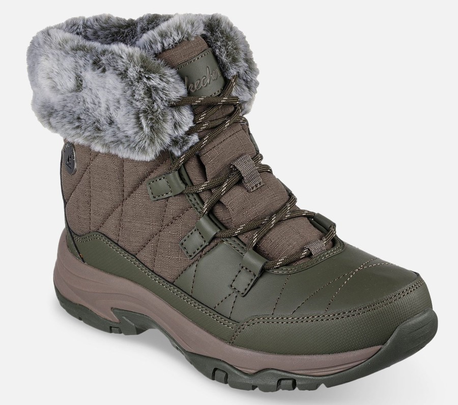 Naiset SKECHERS Nilkkurit | Relaxed Fit: Trego - Winter Feelings Waterproof