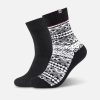 Miehet SKECHERS Sukat | 2-Pack Jacquard-Kuvioisia Sukkia