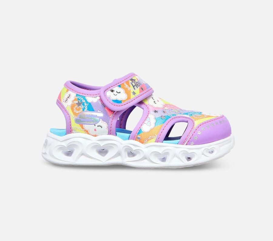 Lapset SKECHERS Sandaalit | Heart Lights Sandals - Cutie Clouds