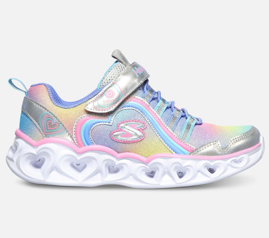 Lapset SKECHERS Kengat | Heart Lights - Rainbow Lux