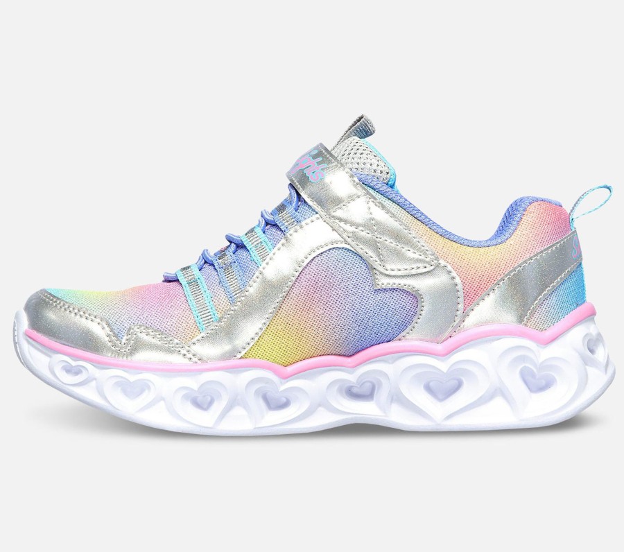 Lapset SKECHERS Kengat | Heart Lights - Rainbow Lux