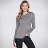 Naiset SKECHERS Vaatteet | Go Dri Swift Long Sleeve Crew