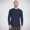 Miehet SKECHERS Vaatteet | Go Dri All Day Long Sleeve Tee