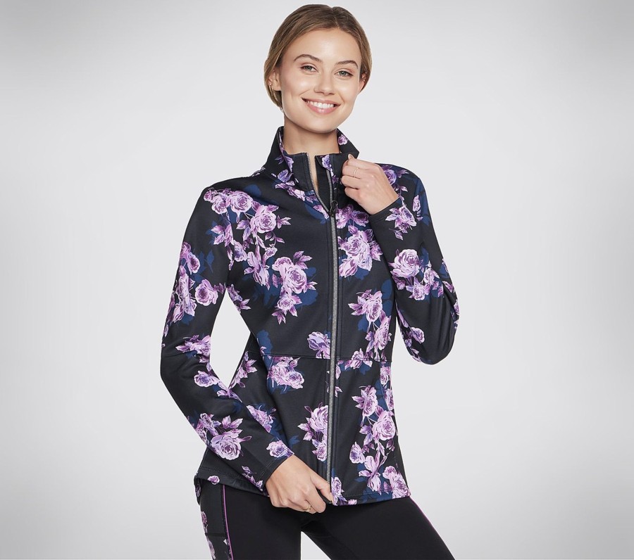 Naiset SKECHERS Vaatteet | Skechcloud Winter Bloom Jacket