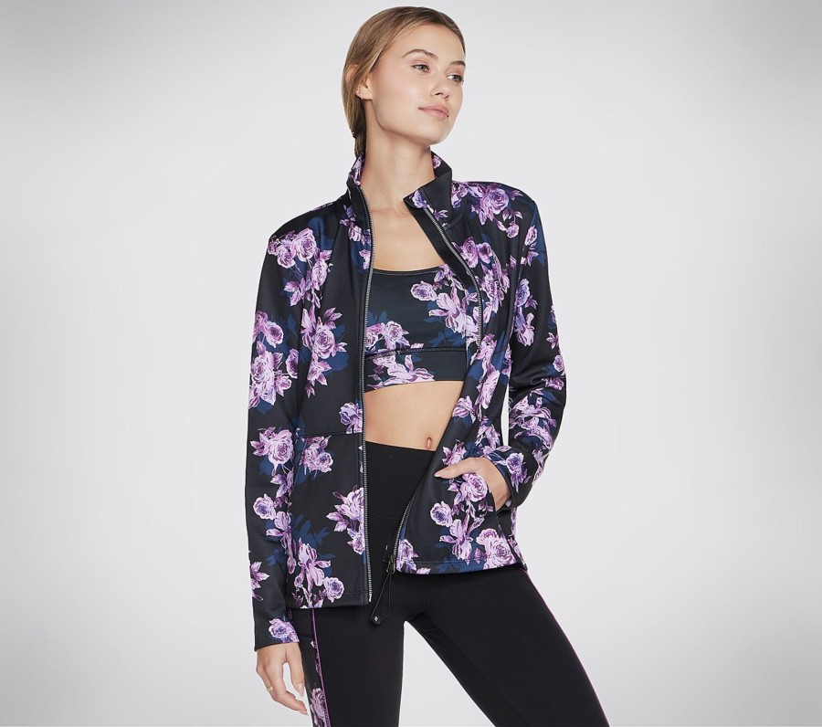 Naiset SKECHERS Vaatteet | Skechcloud Winter Bloom Jacket