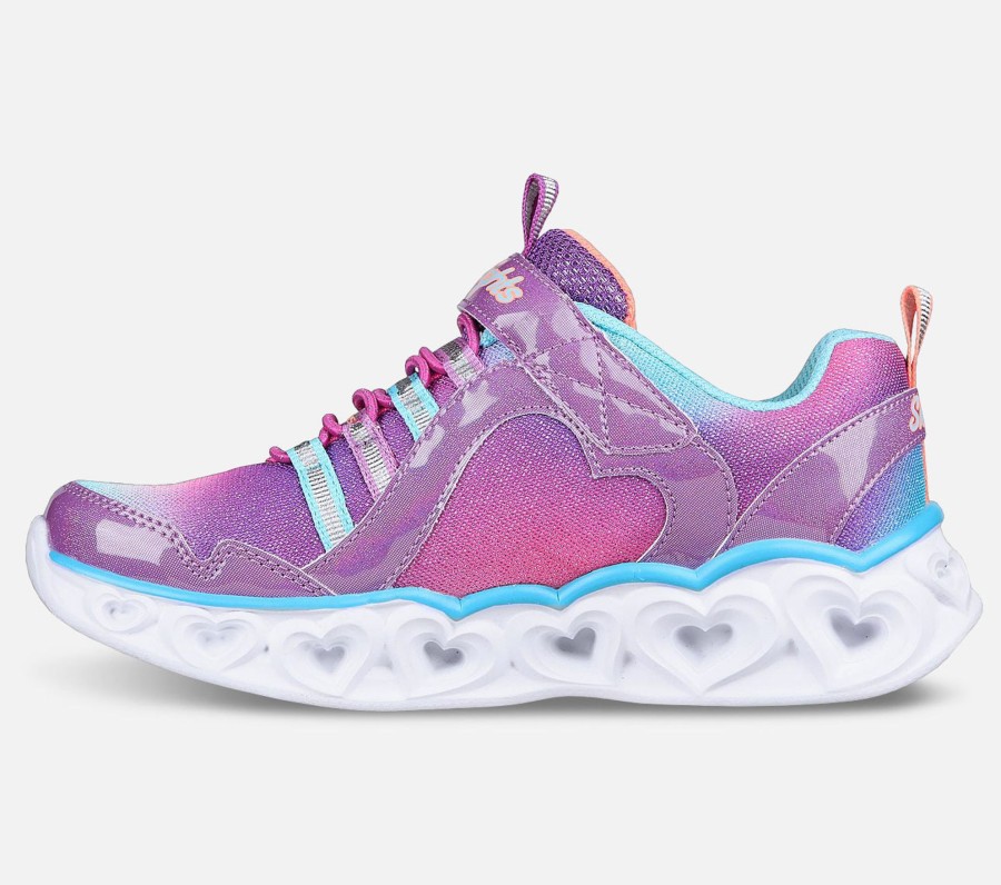 Lapset SKECHERS Kengat | Heart Lights - Rainbow Lux