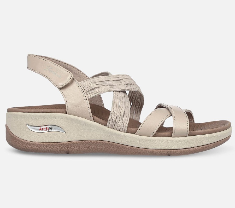 Naiset SKECHERS Sandaalit | Arch Fit Sunshine - Luxe Lady