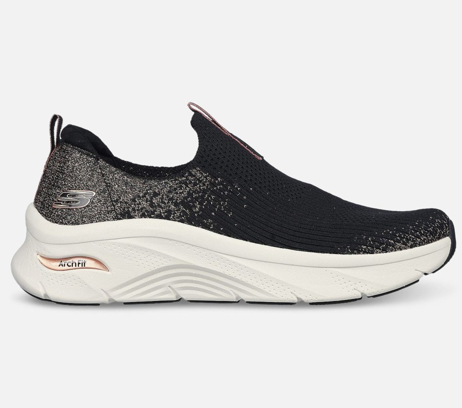 Naiset SKECHERS Kengat | Relaxed Fit: Arch Fit D'Lux - Glimmer Dust