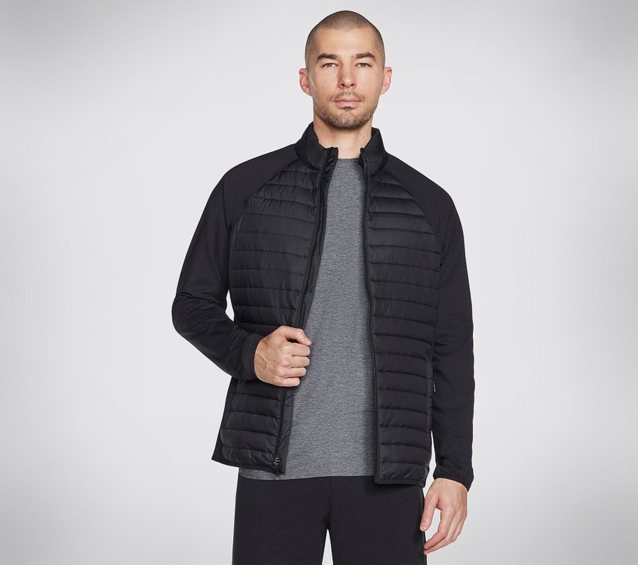 Miehet SKECHERS Vaatteet | Go Shield Hybrid Jacket