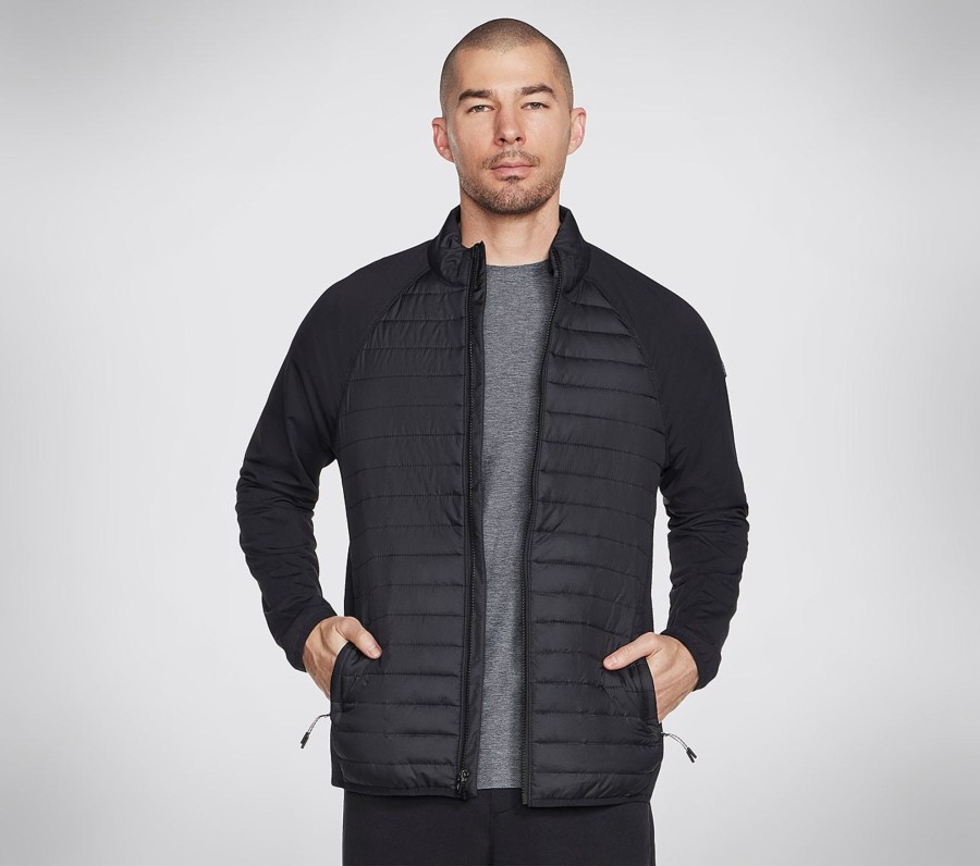 Miehet SKECHERS Vaatteet | Go Shield Hybrid Jacket